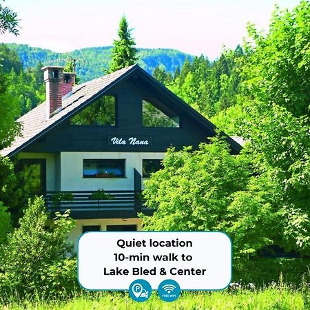 Vila Nana Bled Apartments & Rooms Екстериор снимка